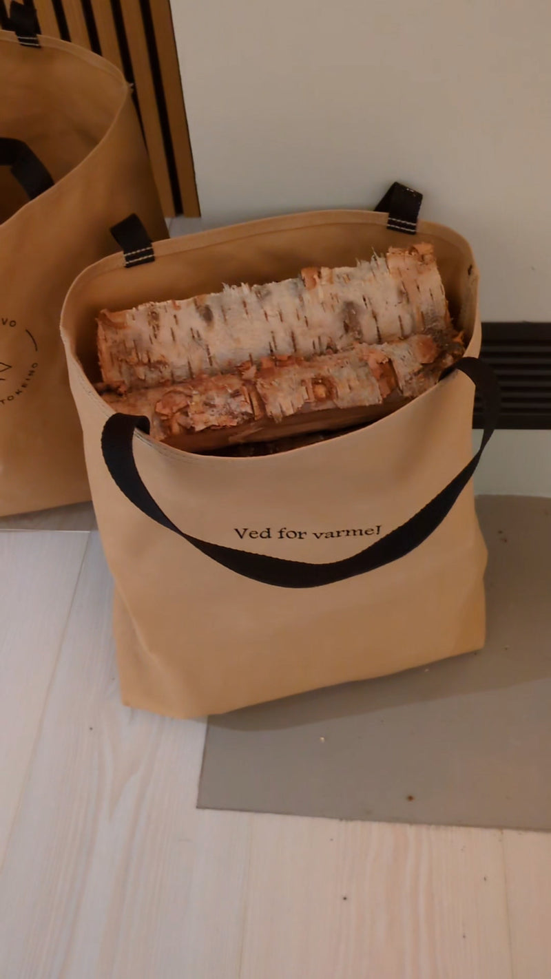 Last inn bildet i gallerivisningen, Vedsekk