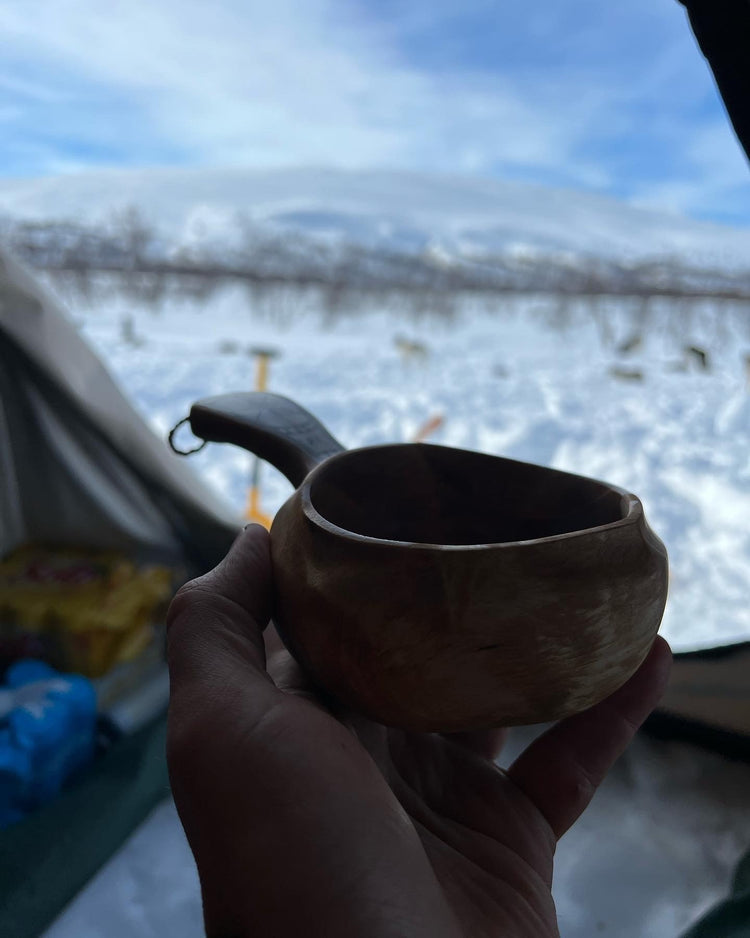 Verdens første lavvo med buedør?