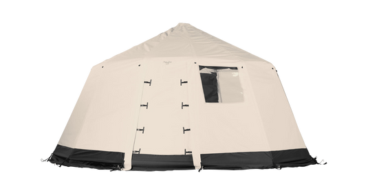 Dobbel glidelåsdør