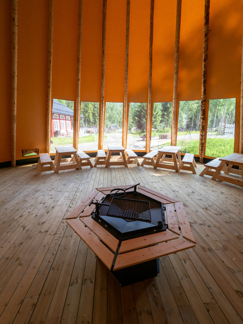 Last inn bildet i gallerivisningen, Panorama Venor Storlavvo 100 - komplett med duk og stenger
