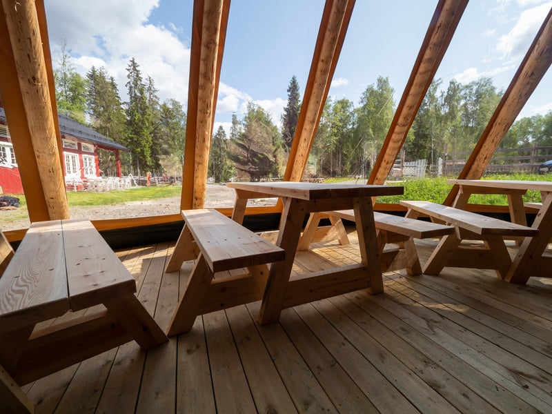 Last inn bildet i gallerivisningen, Panorama Venor Storlavvo 100 - komplett med duk og stenger

