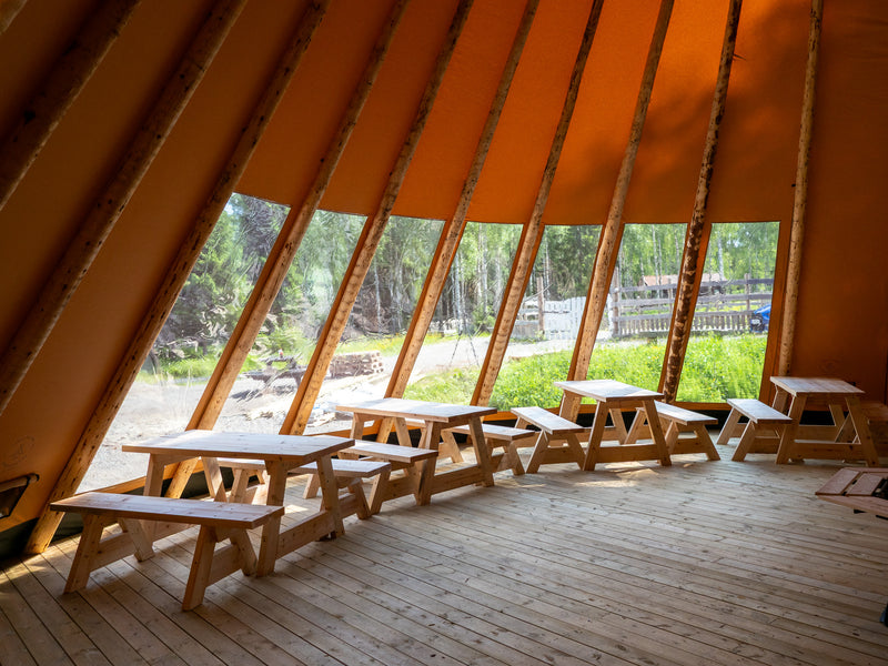 Last inn bildet i gallerivisningen, Panorama Venor Storlavvo 100 - komplett med duk og stenger

