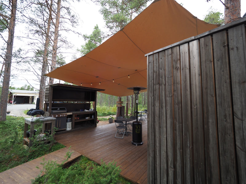 Last inn bildet i gallerivisningen, Tak til uteområdet
