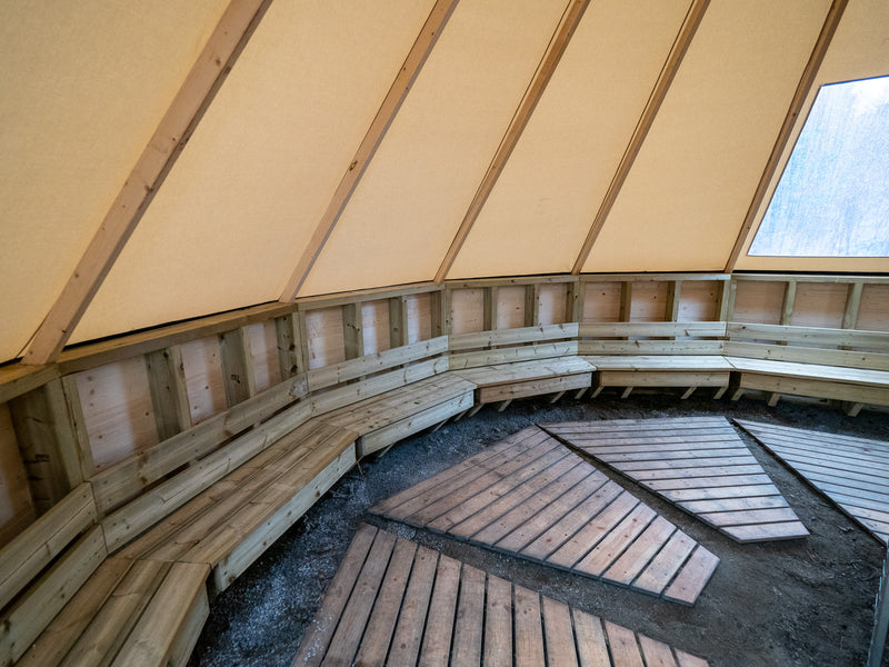 Last inn bildet i gallerivisningen, Venor Lavvo Hut
