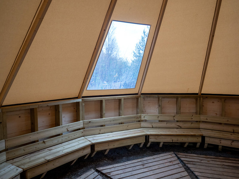 Last inn bildet i gallerivisningen, Venor Lavvo Hut
