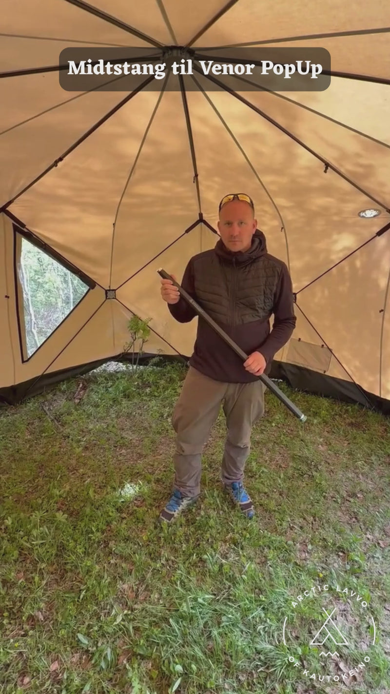 Last inn og spill av video i gallerivisning, Venor PopUp 16-18 - 2025 modell (made in Norway)
