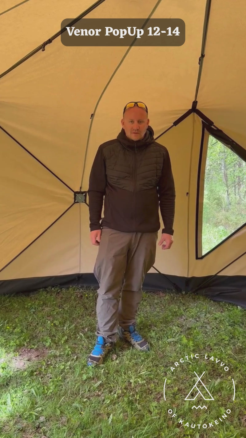 Last inn og spill av video i gallerivisning, Venor PopUp 12-14 - 2025 modell (made in Norway)
