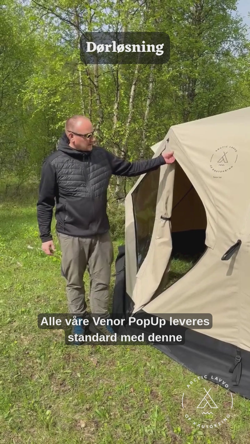 Last inn og spill av video i gallerivisning, Venor PopUp 16-18 - 2025 modell (made in Norway)
