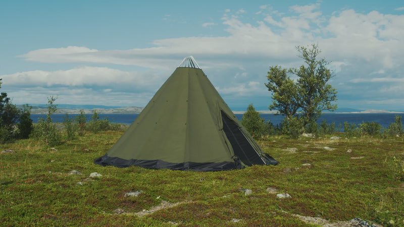 Last inn og spill av video i gallerivisning, Venor Lavvo - allround - beige
